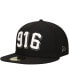 Men's Black Sacramento River Cats Authentic Collection 59FIFTY Fitted Hat