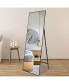 Фото #5 товара Full Length Mirror Standing 65"X22" For Bedroom With Aluminum Frame, Large Full Body