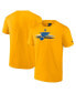 Фото #1 товара Men's Gold St. Louis Blues Authentic Pro Secondary Replen T-shirt