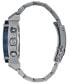 ფოტო #2 პროდუქტის Men's Chronograph Precisionist Gray Stainless Steel Bracelet Watch 46.5mm