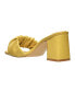 ფოტო #3 პროდუქტის Women's Block Heel Slide Sandals