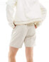 Cotton On easy short in black with drawstring waist in textured stone Strukturiertes Steinbeige, L - EU 42 - фото #3