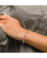 Stainless Steel Red Enamel Heart Medical ID Adjustable Bracelet
