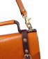 Women's Genuine Leather Snapper Crossbody