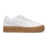 Фото #1 товара Puma Cali Court Lace Up Womens White Sneakers Casual Shoes 39380209