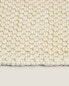 Фото #6 товара Rectangular bouclé jute rug