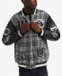 Men's Tartan Varsity Jacket