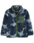 Фото #4 товара Baby Tie Dye Fleece Knit Jacket - Navy 24M