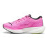 Фото #3 товара Puma Deviate Nitro 2 Running Womens Pink Sneakers Athletic Shoes 37685525