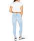 Фото #4 товара Juniors' Mid Rise Skinny Ankle Jeans