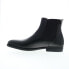 Фото #5 товара Bruno Magli Byron BM3BYRA0 Mens Black Leather Slip On Chelsea Boots 12