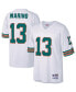 ფოტო #4 პროდუქტის Men's Dan Marino White Miami Dolphins Big and Tall 1984 Retired Player Replica Jersey