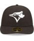 Фото #4 товара Men's Toronto Blue Jays Black, White Low Profile 59FIFTY Fitted Hat