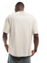 Фото #3 товара Jack & Jones oversized nylon pocket t-shirt in beige