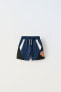 Фото #2 товара Комбинированные шорты с принтом new york knicks nba © ZARA