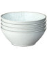 Фото #1 товара Kiln Collection Stoneware Cereal Bowls, Set Of 4