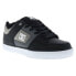 Фото #8 товара DC Pure 300660-KWA Mens Black Leather Lace Up Skate Inspired Sneakers Shoes