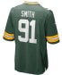 Фото #3 товара Men's Preston Smith Green Green Bay Packers Game Team Jersey