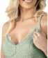 Фото #2 товара Women's Plus Size Lucille Lace Maternity & Nursing Nightgown - With Clip Down Cups