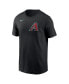 Men's Alek Thomas Black Arizona Diamondbacks 2024 Fuse Name and Number T-shirt