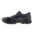 Фото #5 товара Asics Gel-Nimbus 21 1011A169-004 Mens Black Synthetic Athletic Running Shoes