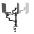 Neomounts by Newstar monitor/laptop desk mount - Notebook & monitor arm - Black - Steel - 29.5 cm (11.6") - 43.9 cm (17.3") - 68.6 cm (27")