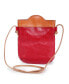 ფოტო #5 პროდუქტის Women's Genuine Leather Out West Crossbody Bag