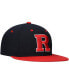 Фото #4 товара Men's Black Rutgers Scarlet Knights On-Field Baseball Fitted Hat