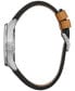 ფოტო #2 პროდუქტის Eco-Drive Men's Garrison Brown Leather Strap Watch, 42mm