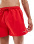 Фото #3 товара Gym King Linear swim shorts in red