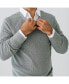Фото #4 товара Men's Waffle Knit Pullover Sweater