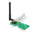 Фото #3 товара TP-LINK TL-WN781ND - Internal - Wireless - PCI Express - WLAN - 150 Mbit/s - Green