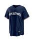 Men's Navy Minnesota Twins Alternate Replica Team Logo Jersey
