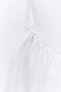Фото #10 товара Комбинированное объемное платье из поплина и рифленой ткани ZARA