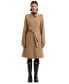 Фото #8 товара Women's Belted Water-Repellent Trench Coat