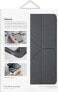 Фото #2 товара Etui na tablet Uniq UNIQ etui Moven iPad 10 gen. (2022) szary/charcoal grey