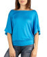 Фото #1 товара Loose Fit Dolman Top with Wide Sleeves