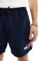 Tommy Jeans archive beach shorts in navy Dunkles Nachtmarineblau, S - фото #6