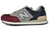 New Balance NB 574 复古 低帮 跑步鞋 男女同款 红灰蓝 / Кроссовки New Balance NB 574 ML574TRC