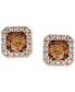 Фото #1 товара Серьги Le Vian chocolatier® Diamond Halo Stud