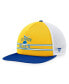 Men's Gold, Blue St. Louis Blues Special Edition 2.0 Trucker Snapback Adjustable Hat