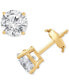 Certified Lab Grown Diamond Stud Earrings (4 ct. t.w.) in 14k Gold