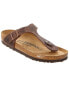 Фото #1 товара Birkenstock Women's Gizeh Oiled Leather Sandal Women's 41