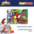 Фото #6 товара K3YRIDERS Marvel Spidey and his amazing friends puzzle double face 48 pieces
