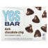 Фото #1 товара Yes Bar, Snack Bar, крошка из темного шоколада, 6 батончиков по 40 г (1,4 унции)