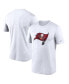 Men's White Tampa Bay Buccaneers Logo Essential Legend Performance T-shirt