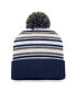 Фото #1 товара Men's Navy Georgia Southern Eagles Dash Cuffed Knit Hat with Pom