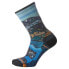 Фото #2 товара SMARTWOOL Hike Light Cushion Icy Range Print Crew long socks