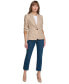 ფოტო #4 პროდუქტის Women's Check-Print Long-Sleeve Blazer