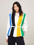 Pleated Colorblock Shirt